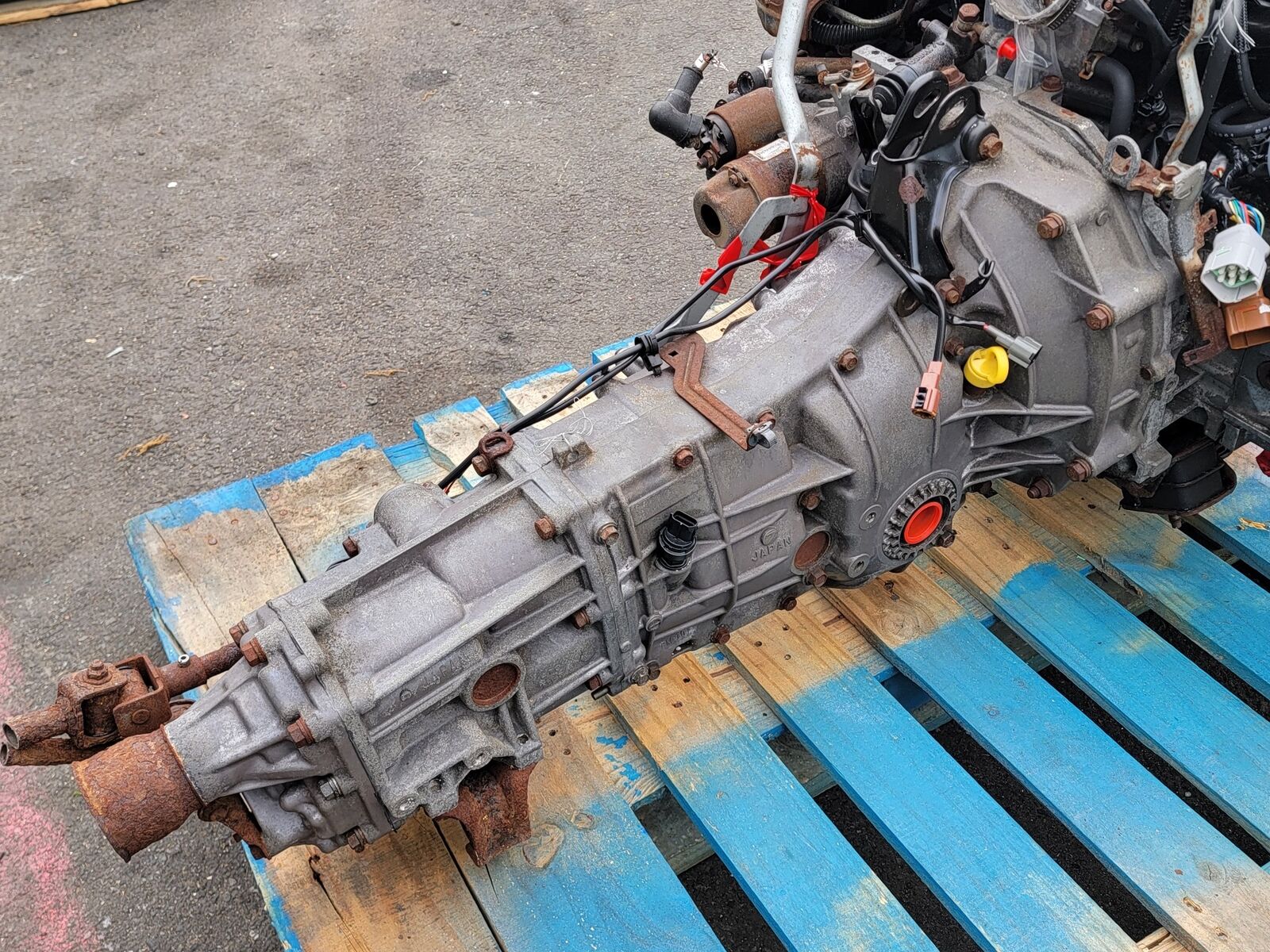 03 04 SUBARU IMPREZA BASE 2.5L SOHC 4CYL 5SPD TRANSMISSION EJ253 P089458R - Fresh Stock Dated February 2026