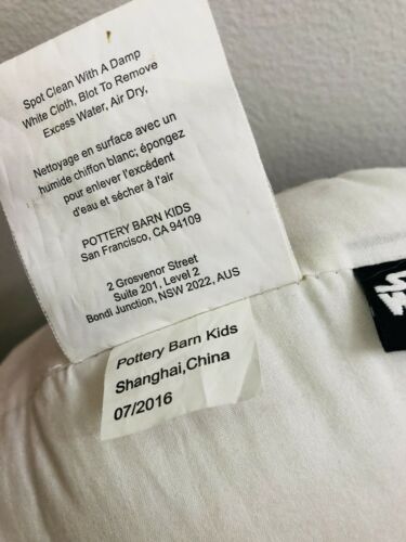 Pottery Barn Kids Star Wars BB-8 Pillow Decor - Fresh Stock Dated December 2025