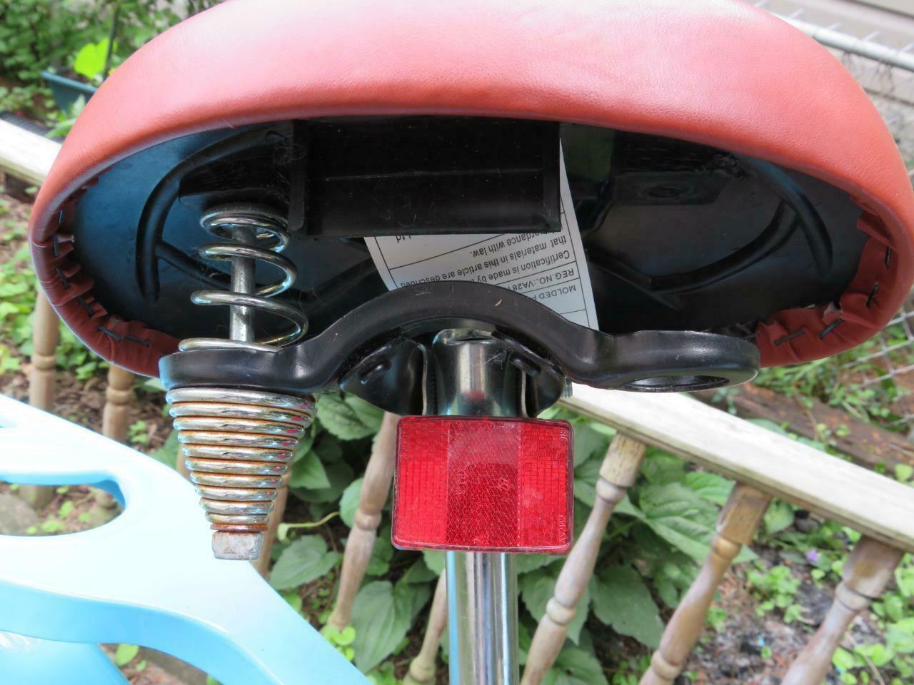 Women’s 1952 Columbia Deluxe Blue/Pink 26″ Bike Beach Cruiser Repro PICK UP ONLY - Fresh Stock Dated February 2026