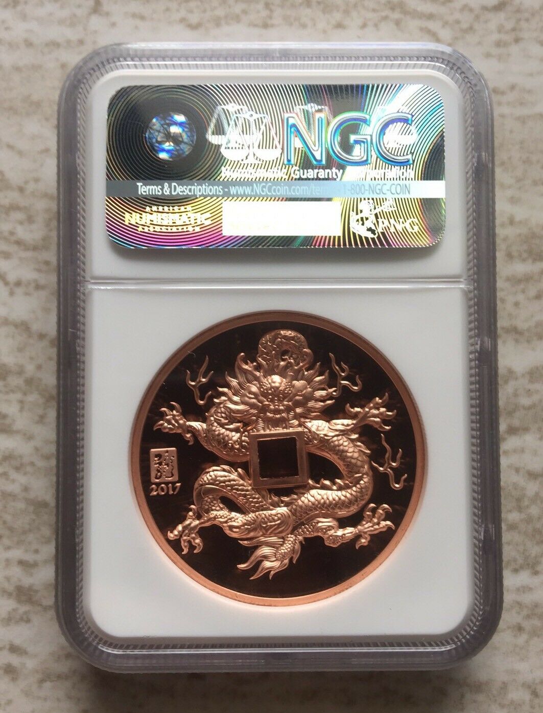 66pc NGC PF69 2017 Malaysia Trigo's Money Show Peking Opera Copper 40mm No COA - Fresh Stock Dated February 2026