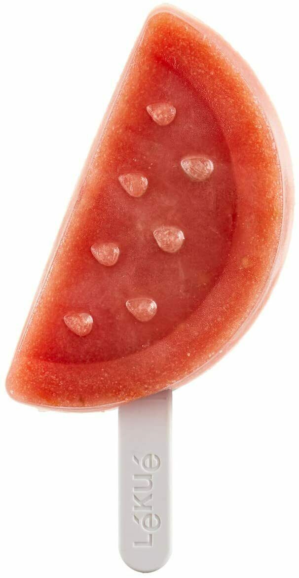 Lekue Tropical Fruit Ice Cream Pop Molds (4 Units), Multi - Fresh Stock Dated March 2026