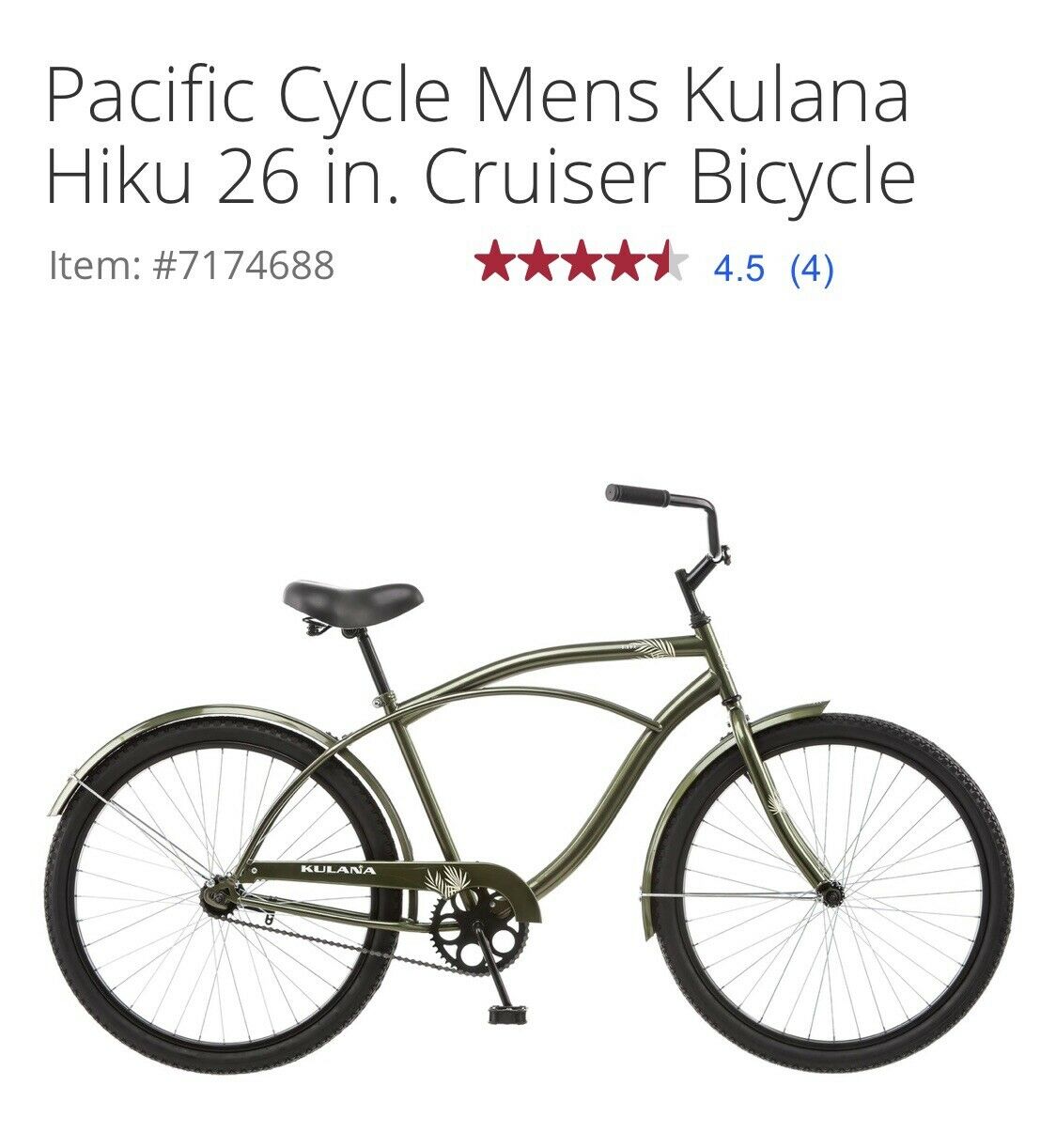 Kulana Hiku 26” Cruiser - Fresh Stock Dated February 2026