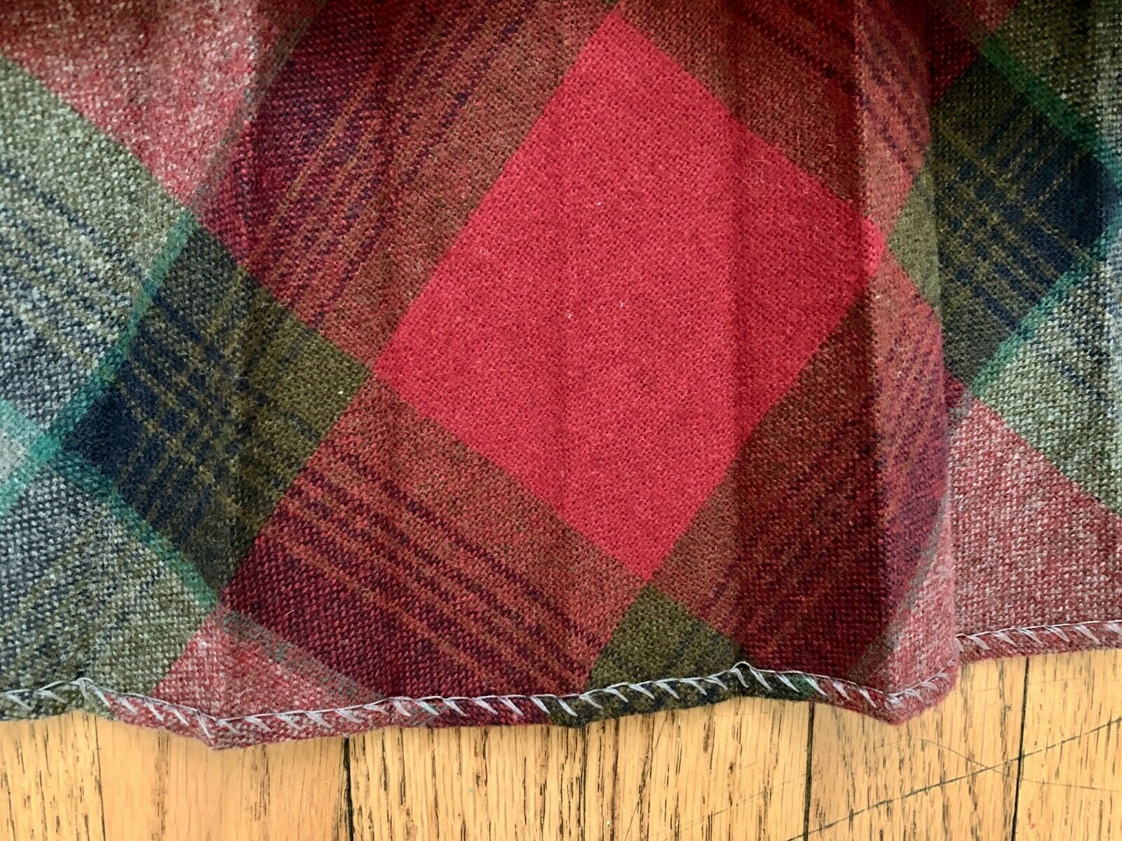 Vintage Lot of 3 Deadstock Skirts 1960s - 1980s Wool Tweed Plaid Tags Attached - Fresh Stock Dated February 2026