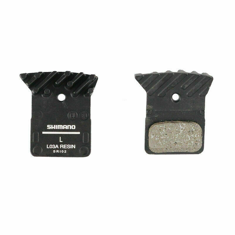 SHIMANO G03S A01S J02A J03A J04C Disc Brake Pads Resin Metal Cooling Fins XTR XT - Fresh Stock Dated December 2025