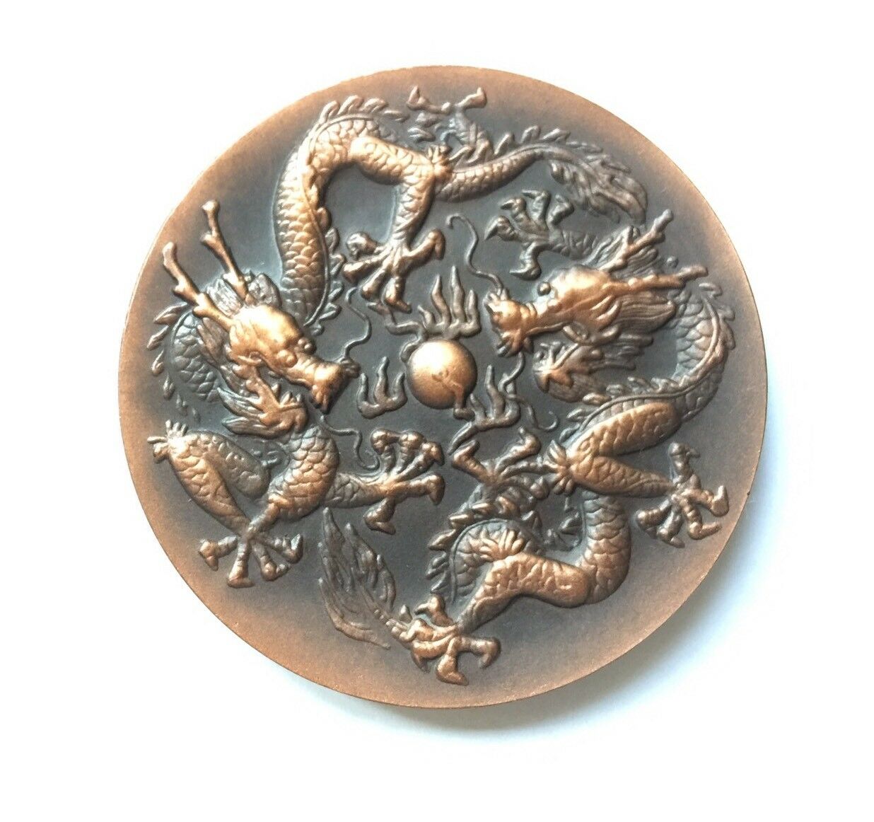 1988 Dragon Copper medal 2ND Best Spring Under Heaven Wuxi China 60mm Shanghai - Fresh Stock Dated February 2026