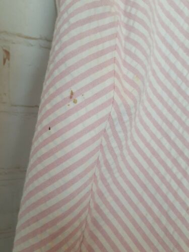 Vintage 90s NOS Pink White Striped Skirt Tube Top Set Size 10 Clueless - Fresh Stock Dated December 2025