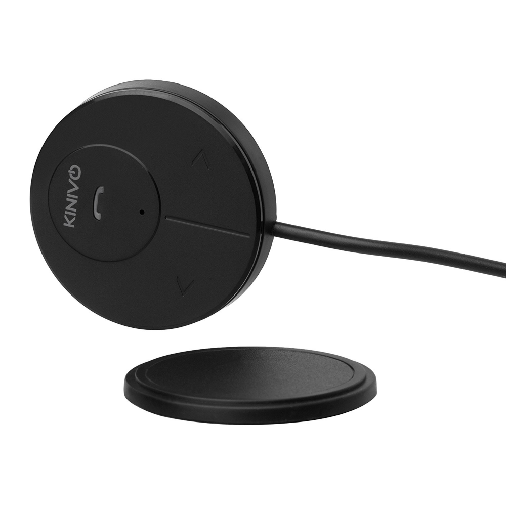 Kinivo BTC480 Bluetooth Hands-Free Car Kit Aux Input Jack 3.5 mm Magnetic Mount - Fresh Stock Dated December 2025