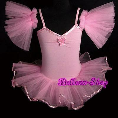 Girl Dancewear Ballet Tutu Arm Mitts Fairy Costume Fancy Dress Size 2T-7 BA005 - Fresh Stock Dated December 2025