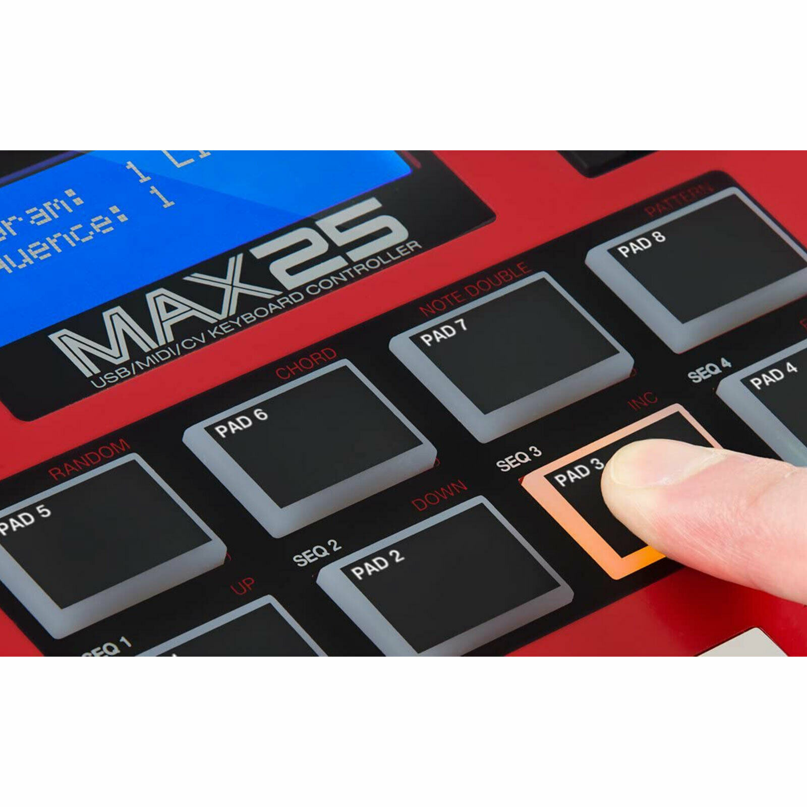 Akai Professional MAX25 25-Key USB MIDI Keyboard & Drum Pad Controller - Fresh Stock Dated February 2026