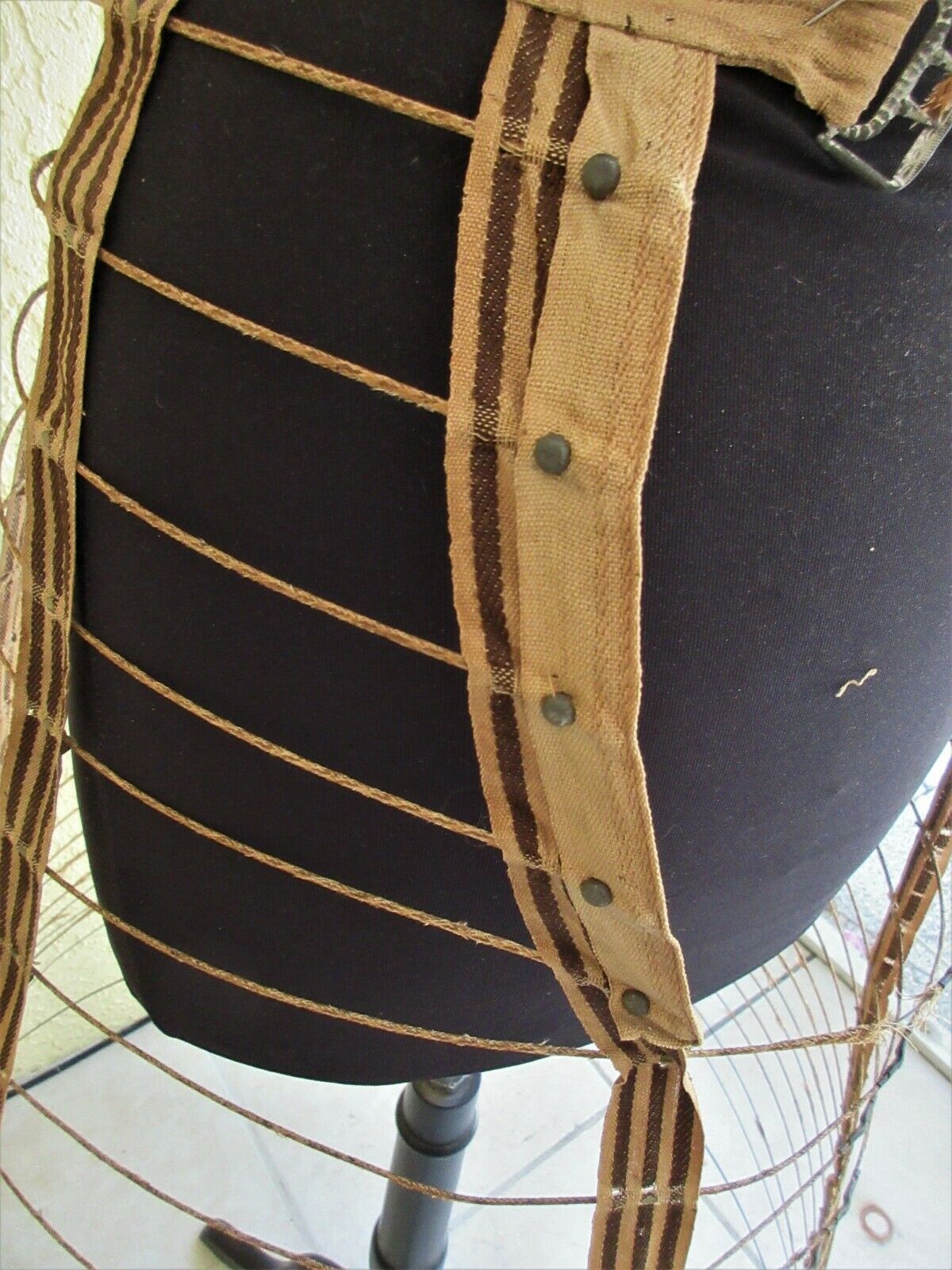 ANTIQUE VICTORIAN 1800's WIRE HOOP CAGE CRINOLINE SKIRT - Fresh Stock Dated March 2026