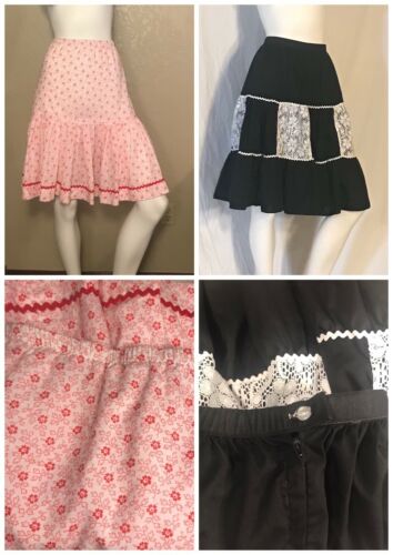 Women’s Vintage Clothing Lot-Plus Sz Circle Skirts-Resale Boutique 5pcs Bettina - Fresh Stock Dated February 2026