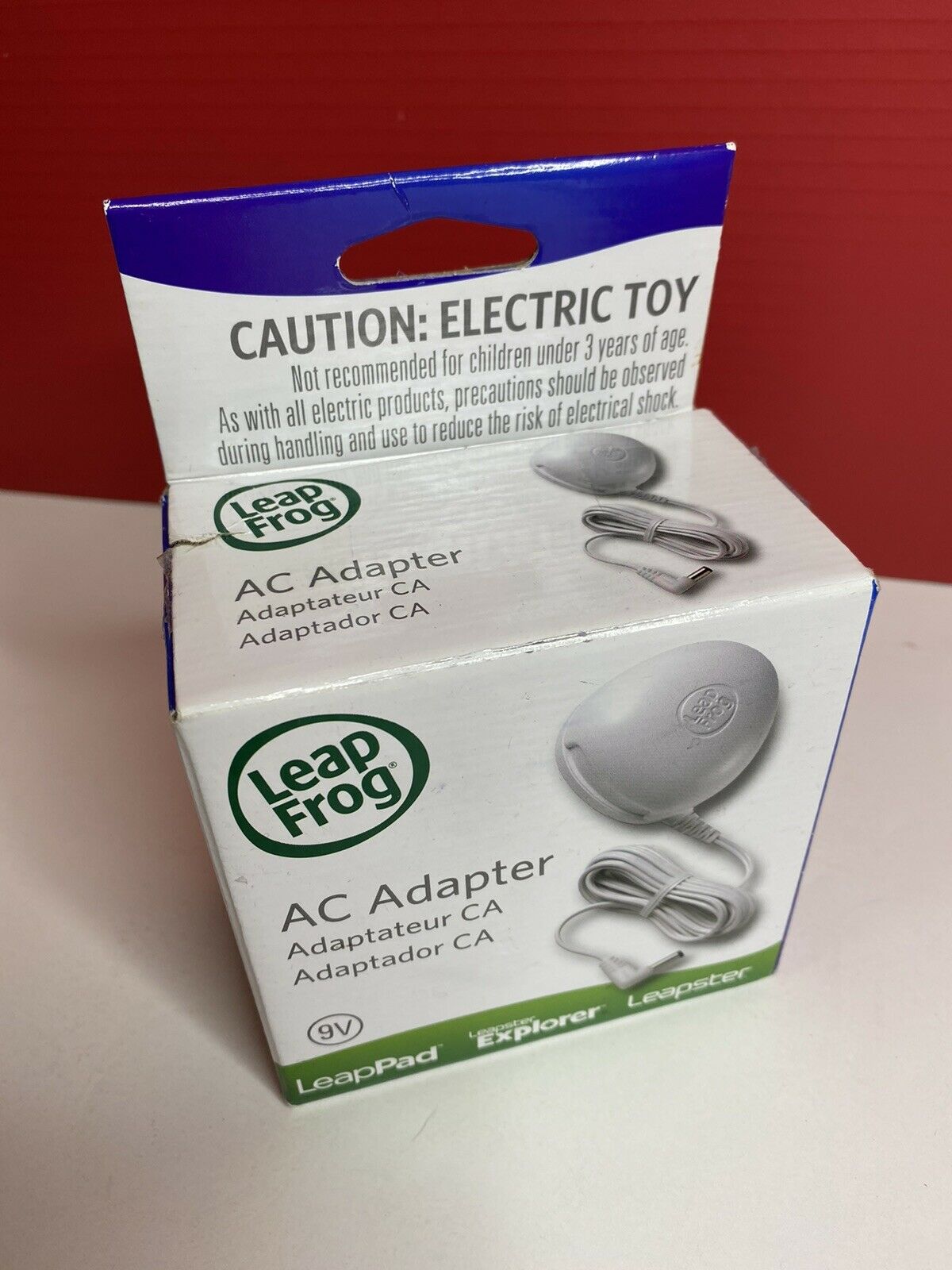 LeapFrog 9V AC Adapter Works With LeapPad Leapster Explorer Leapster - Fresh Stock Dated February 2026