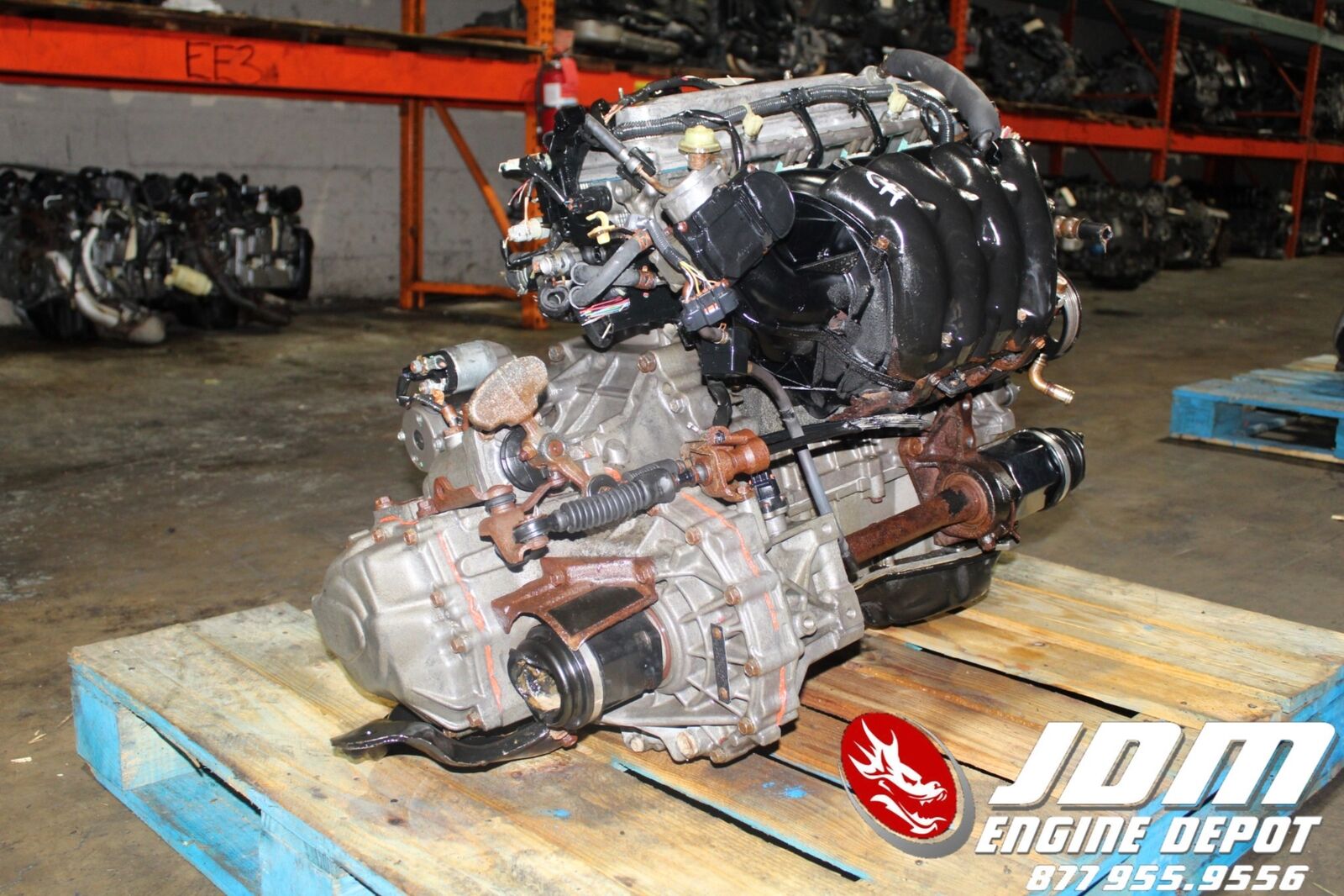 02 09 TOYOTA CAMRY 2.4L 4CYL VVTI MANUAL TRANSMISSION 2AZ 0741717 - Fresh Stock Dated February 2026