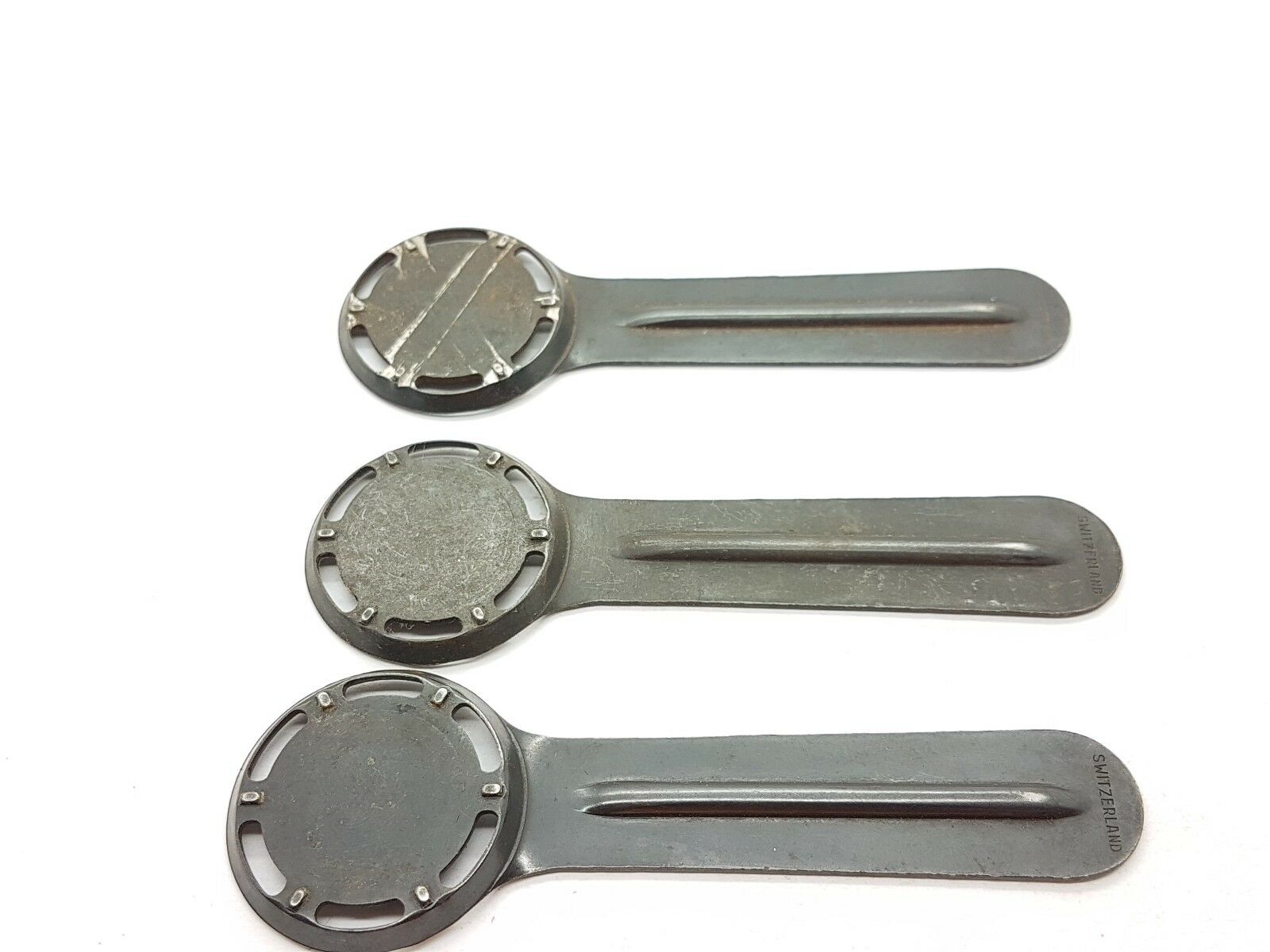 Three Swiss Watch Case Openers Black Color Random Assortment Watch Repair 33P - Fresh Stock Dated February 2026