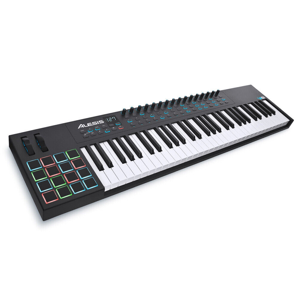 Alesis VI61 Advanced 61-Key USB/MIDI Keyboard Controller - Fresh Stock Dated February 2026