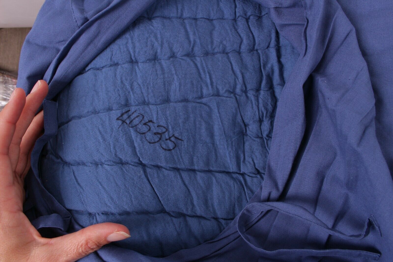 Pottery Barn Kids Nautical Flag standard pillow sham *photo studio sample* - Fresh Stock Dated February 2026