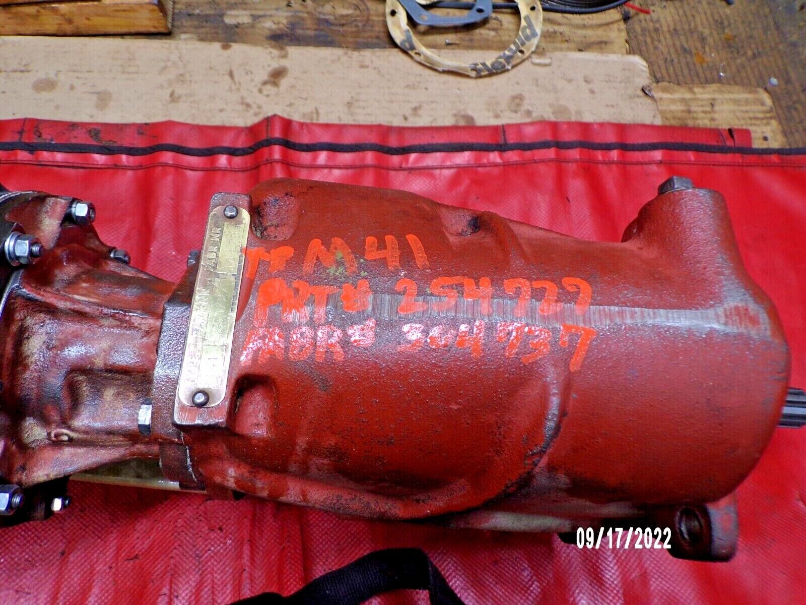 Volvo P1800ES, P1800, M41 Rebuilt 4-Speed Transmission & Rebuilt Overdrive, !! - Fresh Stock Dated February 2026