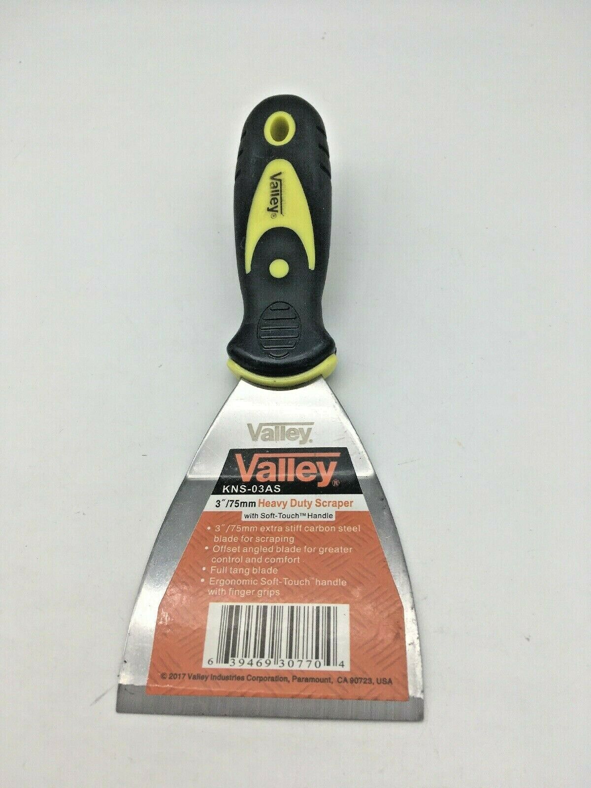3” Offset Heavy Duty Scraper Soft-Touch Plastic Handle - Fresh Stock Dated February 2026