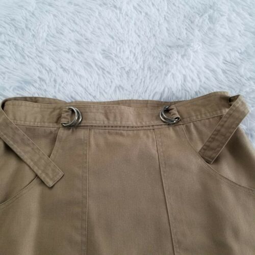 Vintage Women's Hand Painted Wrap Around Skirt Small S Canadian Geese Khaki - Fresh Stock Dated March 2026