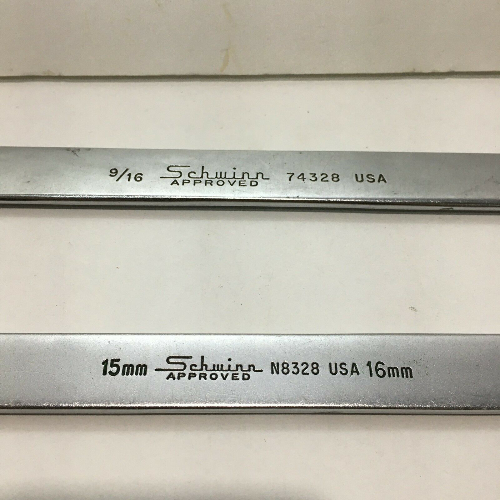 Used Tool Schwinn Approved Pedal Wrench Set 9/16