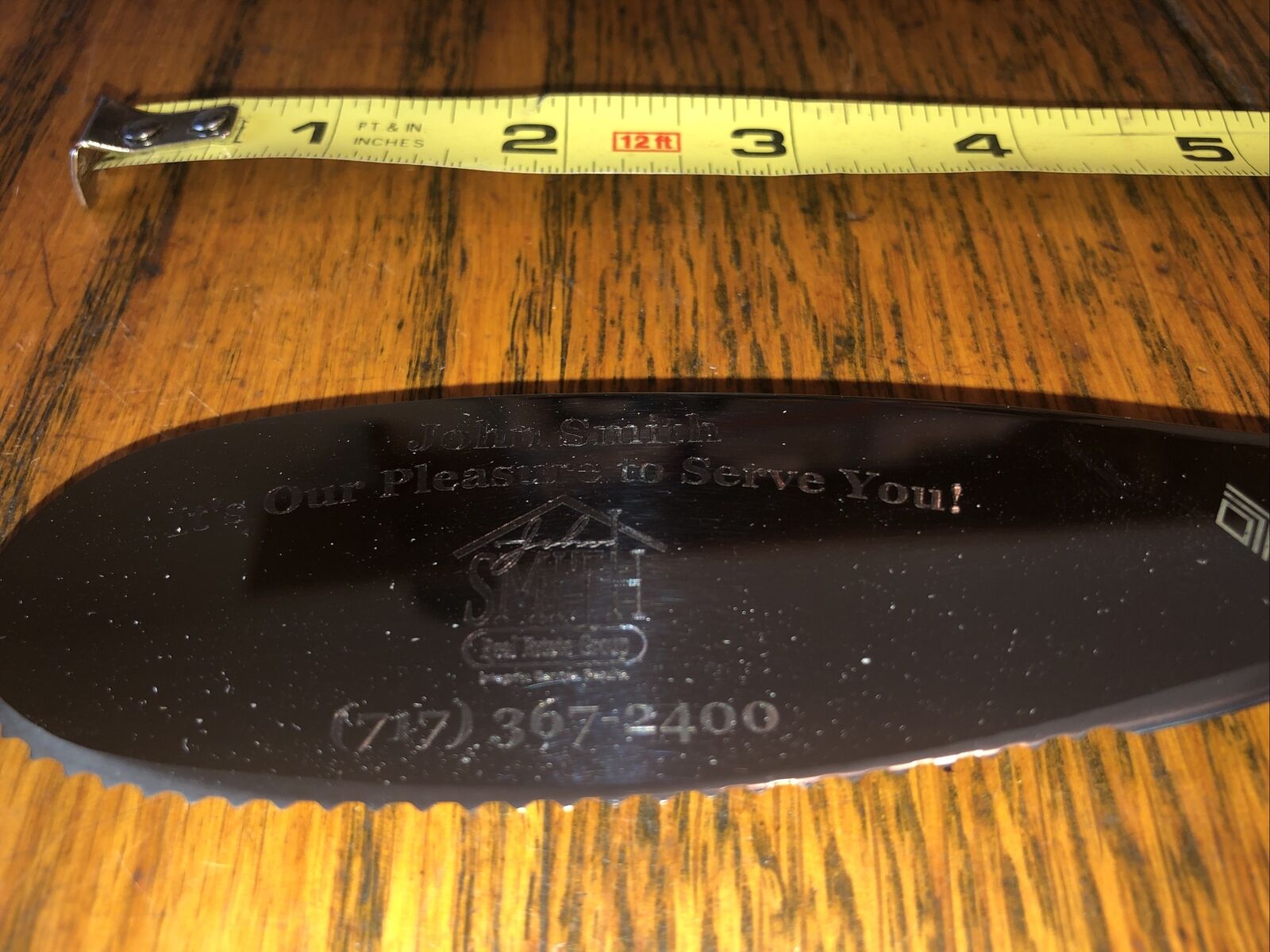 CUTCO 1768 SPREADER KNIFE SPATULA RED HANDLE ENGRAVED-NEW - Fresh Stock Dated December 2025