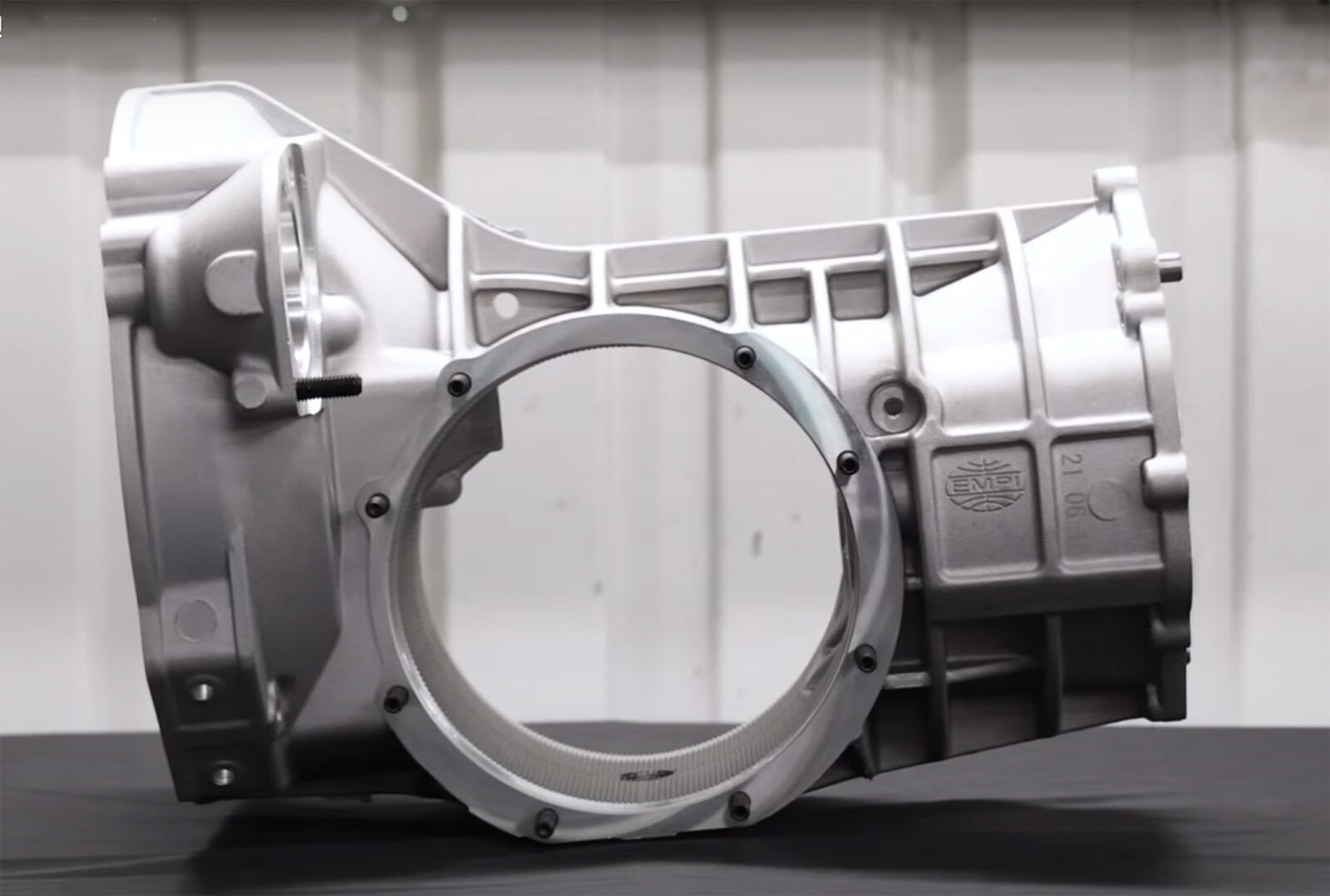 VW TYPE 1 3 BARE ALUMINUM TRANSMISSION CASE SWING AXLE IRS BUG BUS GHIA FASTBACK - Fresh Stock Dated February 2026