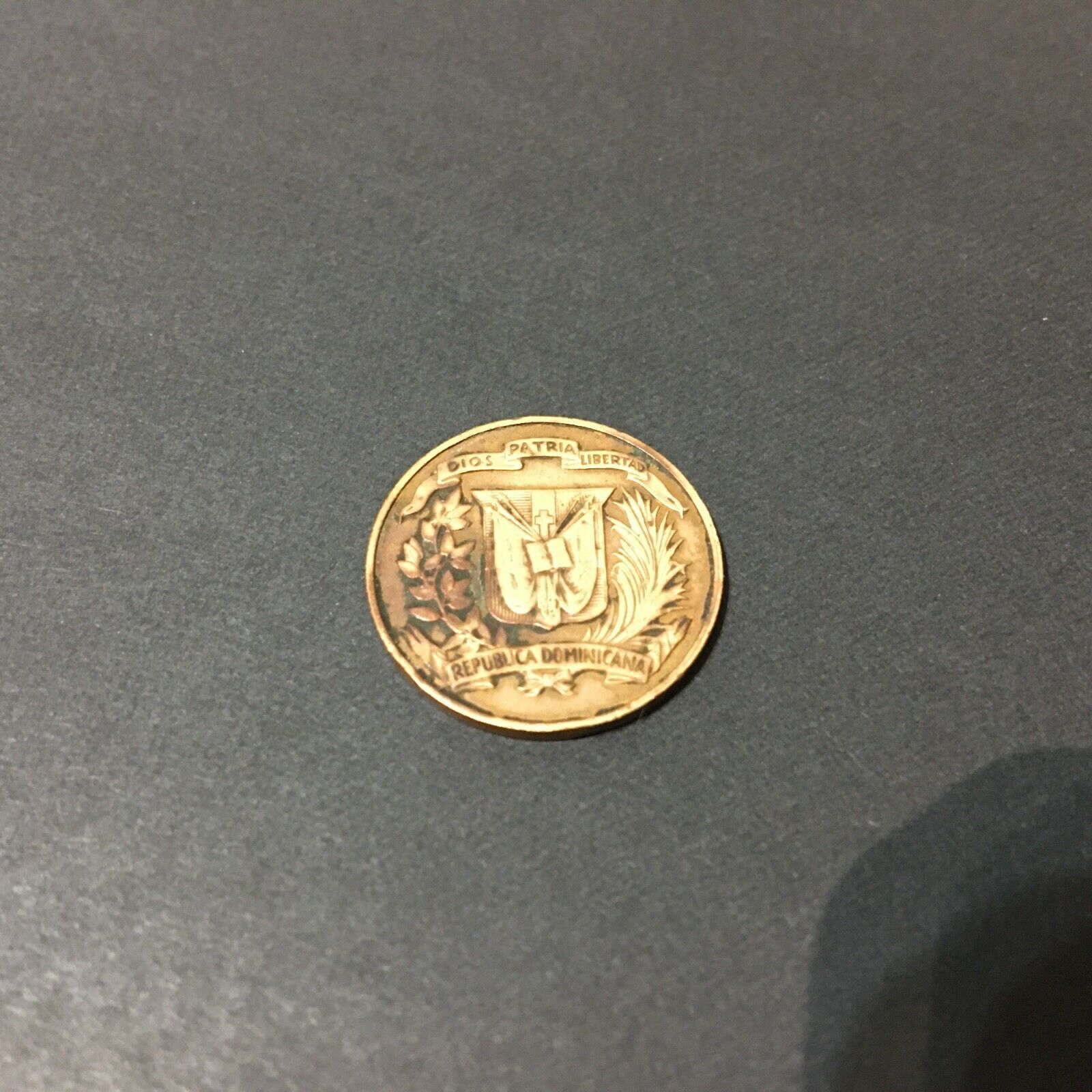 DOMINICAN REPUBLIC  1  CENTAVO  1961  KM 17  VF. - Fresh Stock Dated December 2025