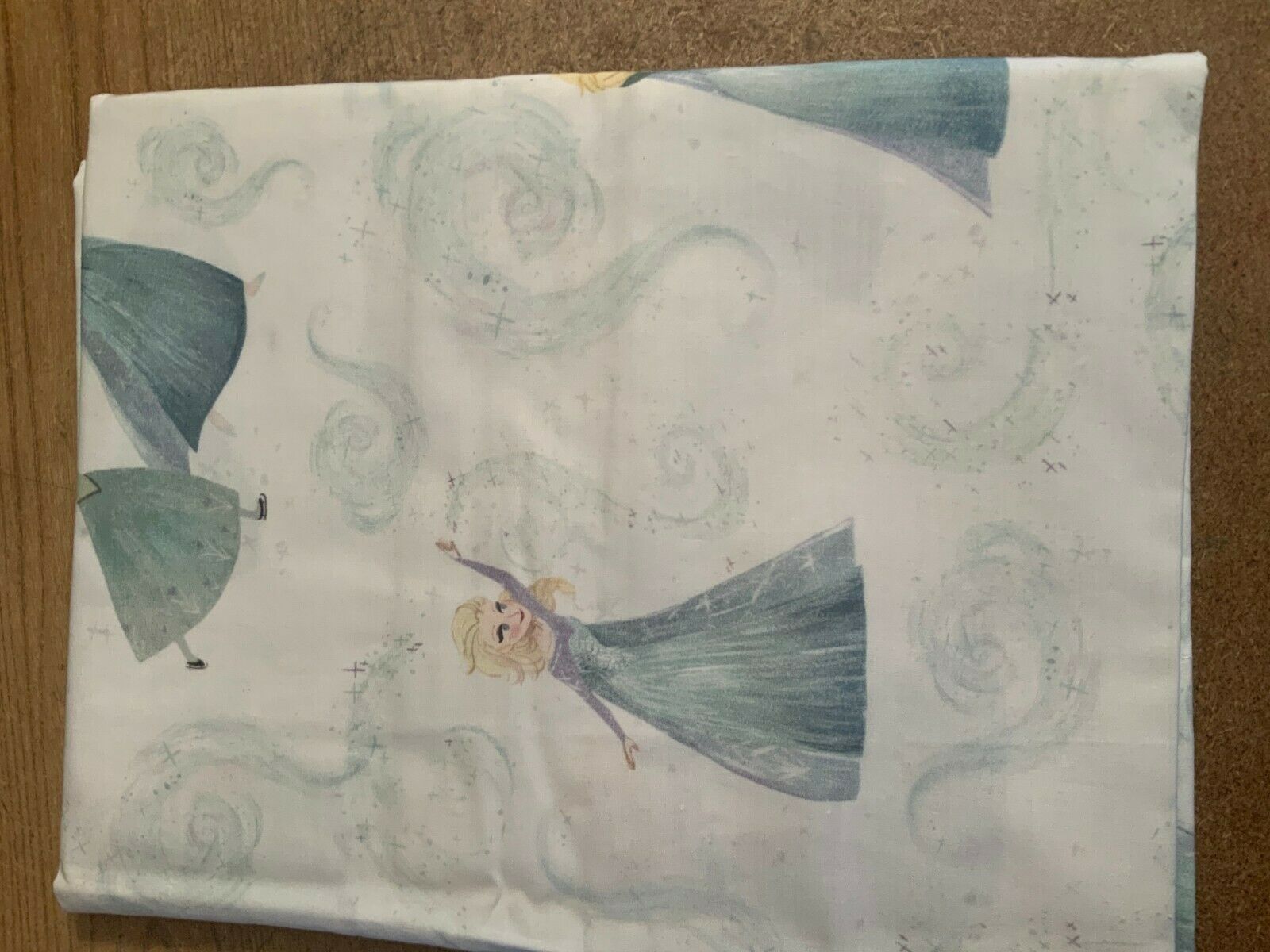 Pottery Barn Disney Organic Frozen One Standard Pillowcase Light Blue 100%Cotton - Fresh Stock Dated December 2025