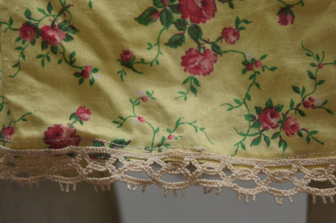 Vintage 30s Floral Print Prairie Maxi Skirt - Fresh Stock Dated March 2026