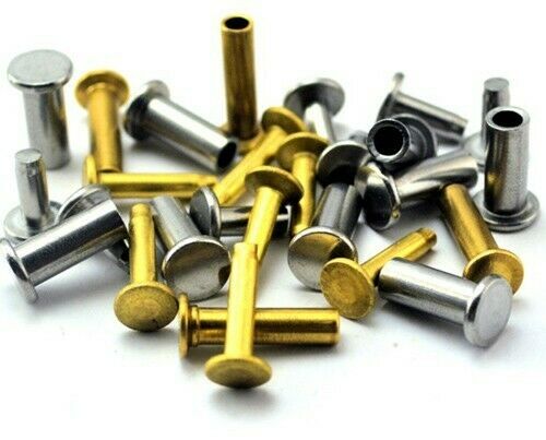 10pcs 1.03 1.5 1.7 cm Pipe Type Rivets For Chopping Kitchen Knife Handle - Fresh Stock Dated January 2026