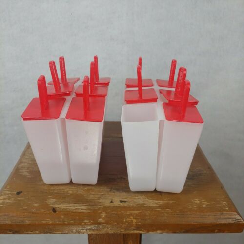 2 Jello Frozen Popsicle Molds Homemade Ice Cream Pudding Pop Reusable Tray Sets - Fresh Stock Dated February 2026