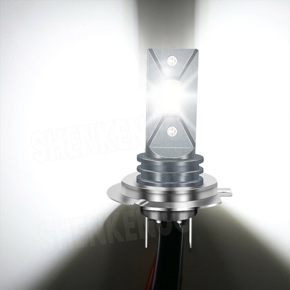 H7 LED Headlight Bulbs For Suzuki GSXR 1000 750 600 Hayabusa Hi Low Beam White - Fresh Stock Dated February 2026