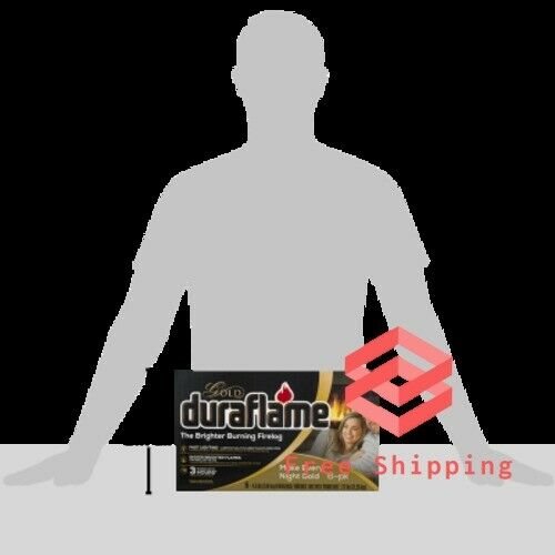 Ultra Premium Firelogs Fireplace Logs 3 Hour Burn Quick Light 4.5lb 6-Pack Case - Fresh Stock Dated December 2025