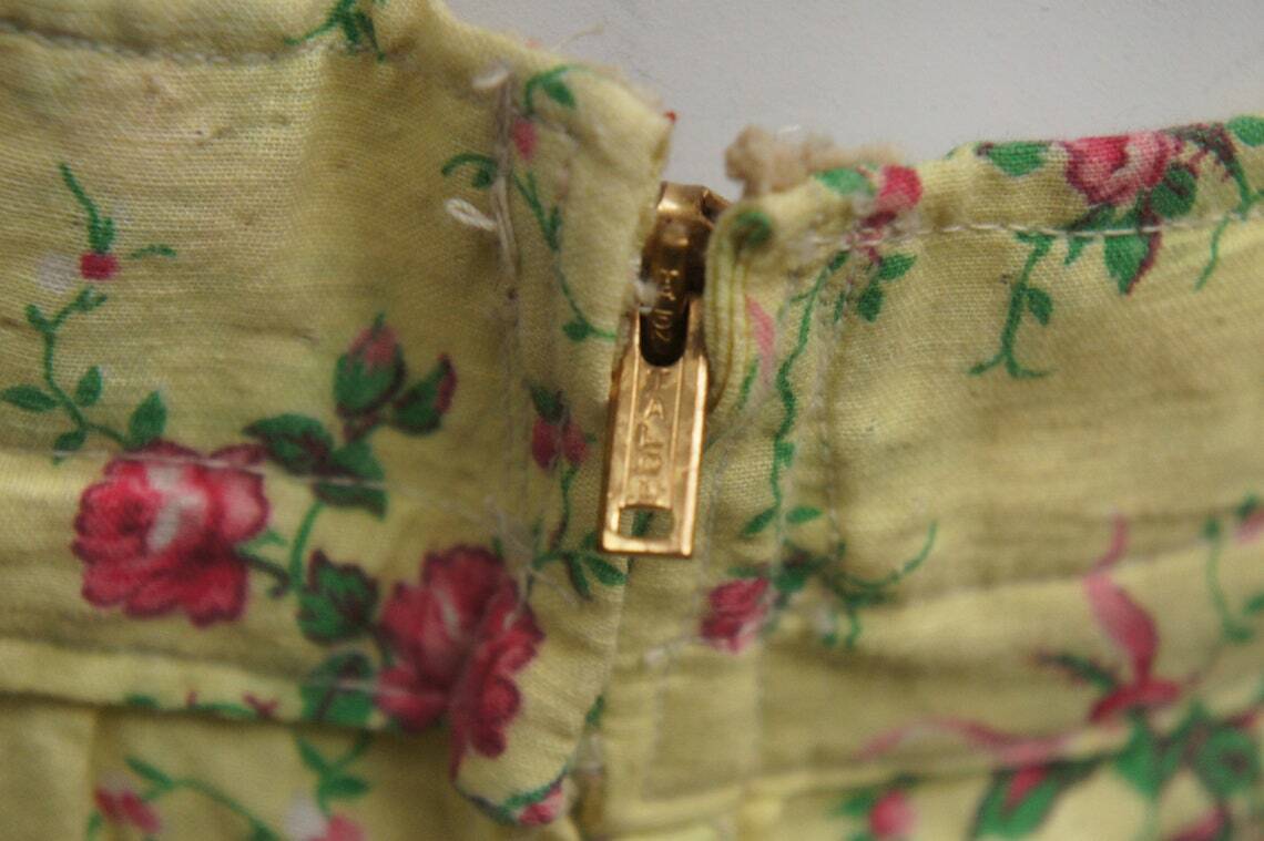 Vintage 30s Floral Print Prairie Maxi Skirt - Fresh Stock Dated March 2026