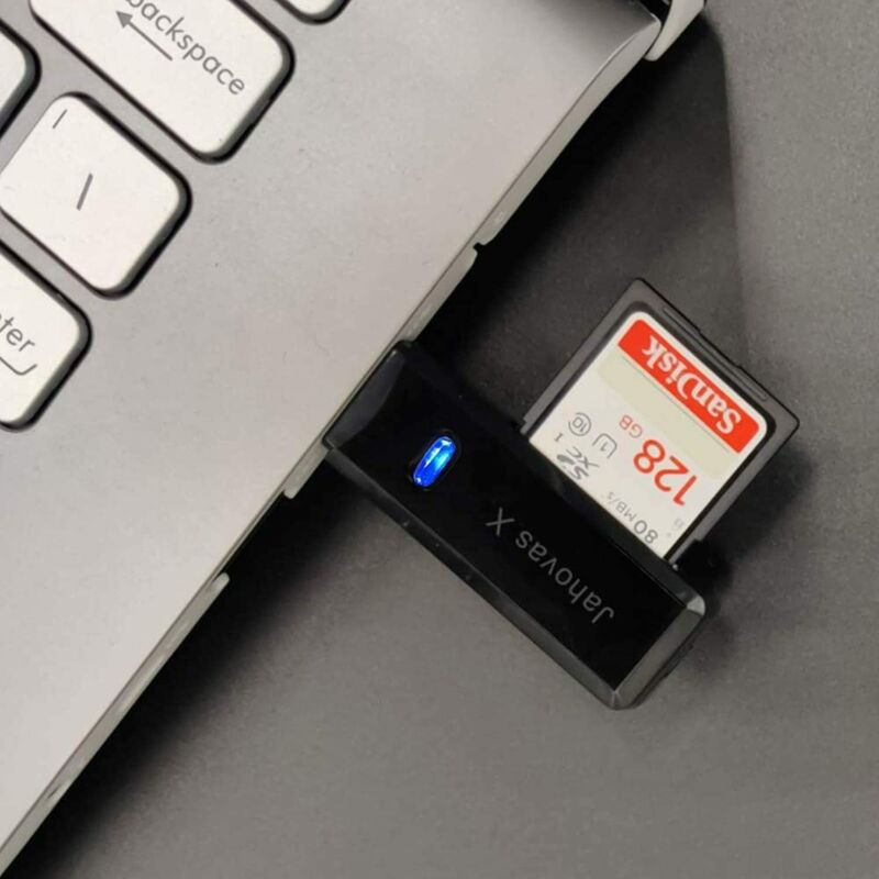 USB 3.0 SD Card Reader for PC, Laptop, Mac, (Black) - Fresh Stock Dated February 2026