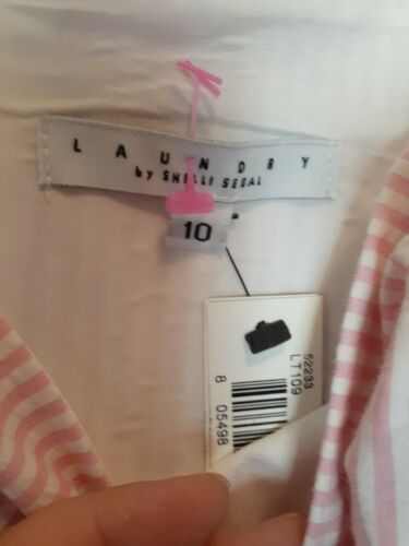 Vintage 90s NOS Pink White Striped Skirt Tube Top Set Size 10 Clueless - Fresh Stock Dated December 2025