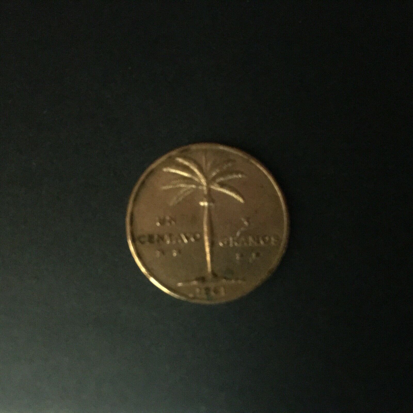 DOMINICAN REPUBLIC  1  CENTAVO  1961  KM 17  VF. - Fresh Stock Dated December 2025