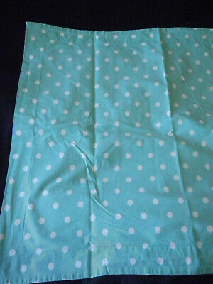 Pottery Barn Teen Dottie Standard Pillow Sham Pool Green White Polka Dot - Fresh Stock Dated December 2025