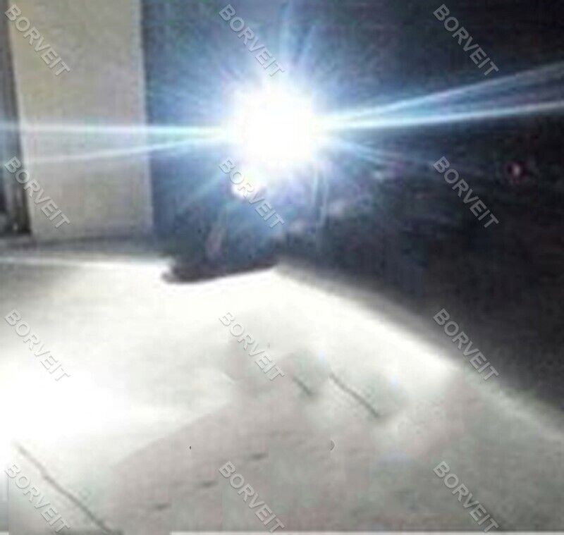 2x White LED Headlight Bulbs Conversion Kit For Kawasaki Ninja 650 650R 2006-21 - Fresh Stock Dated March 2026