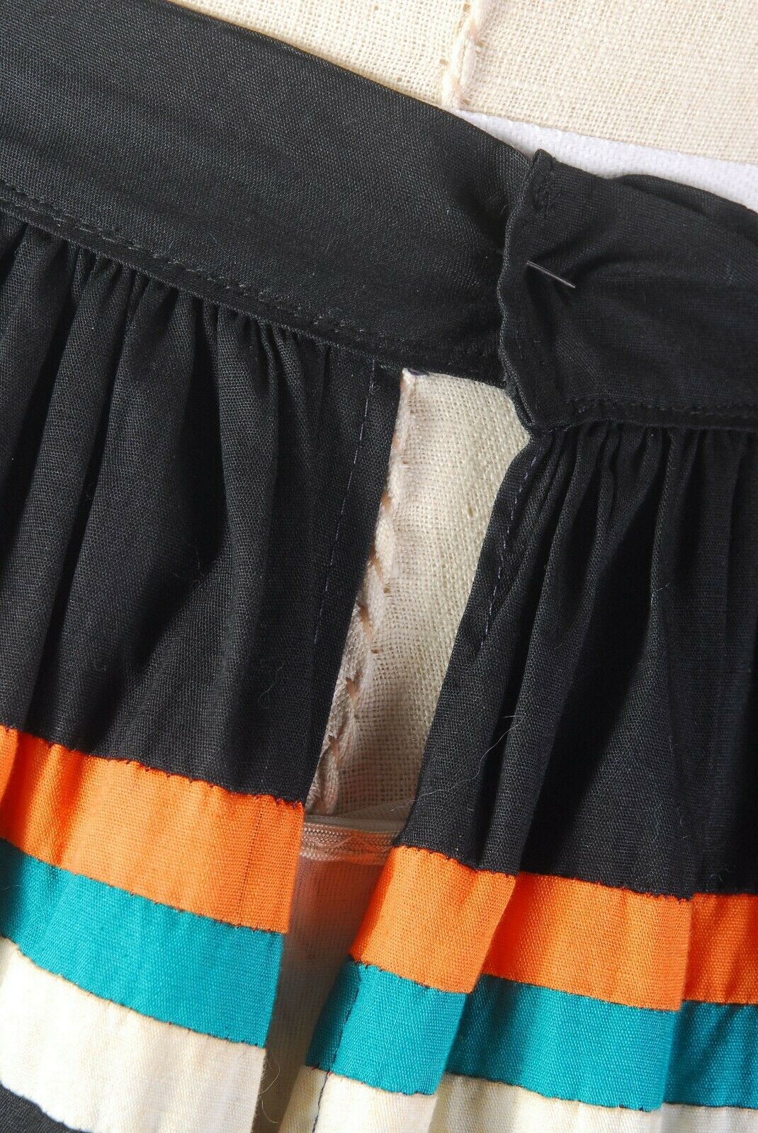 Vintage 50s 60s SEMINOLE Native American Patchwork Handmade Full Skirt - Fresh Stock Dated March 2026