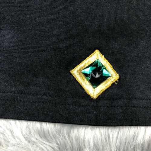 Vintage Women’s Contempo Casuals Black Gem 80s 90s Stretch Pencil Skirt - Fresh Stock Dated February 2026