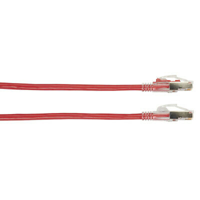 Black Box C6Apc80S-Rd-15 15Ft Red Cat6A 650Mhz Patch Cab Le Utp Cm Locking - Fresh Stock Dated December 2025