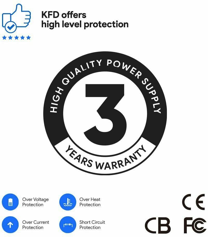 Car Charger DC Adapter for Resmed Airsense 10 S10 AirCurve 10 CPAP BiPAP Machine - Fresh Stock Dated February 2026