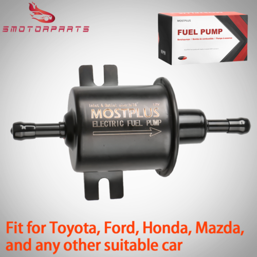 Universal Low Pressure 12V Electric Fuel Pump Gas Diesel Inline 3-6PSI 5/16