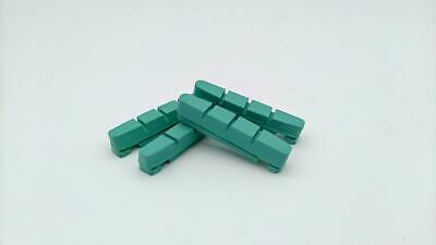 Darenmachine Celeste Bianchi Color Road Bike Brake Pads For Shimano/Sram 2Xpairs - Fresh Stock Dated February 2026