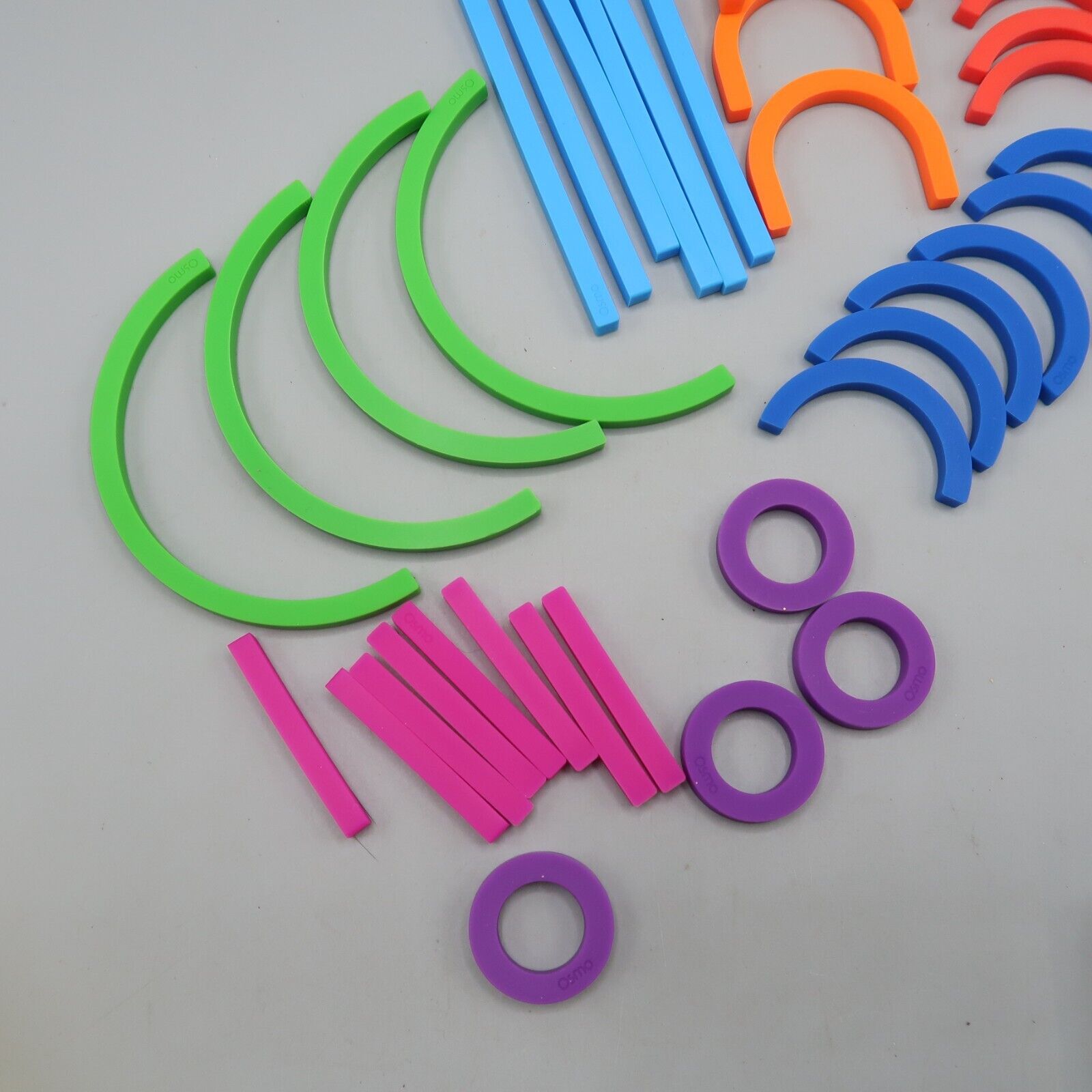 Osmo Little Genius Sticks & Rings Squiggle Magic 38 pieces Complete - Fresh Stock Dated February 2026