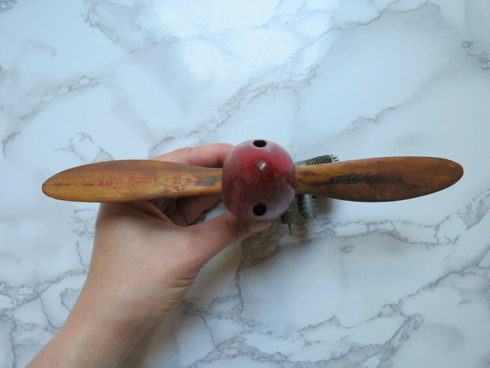 Vintage Model Plane Wooden Propellers Persons Majestic Bicycle Siren Parts As-Is - Fresh Stock Dated December 2025