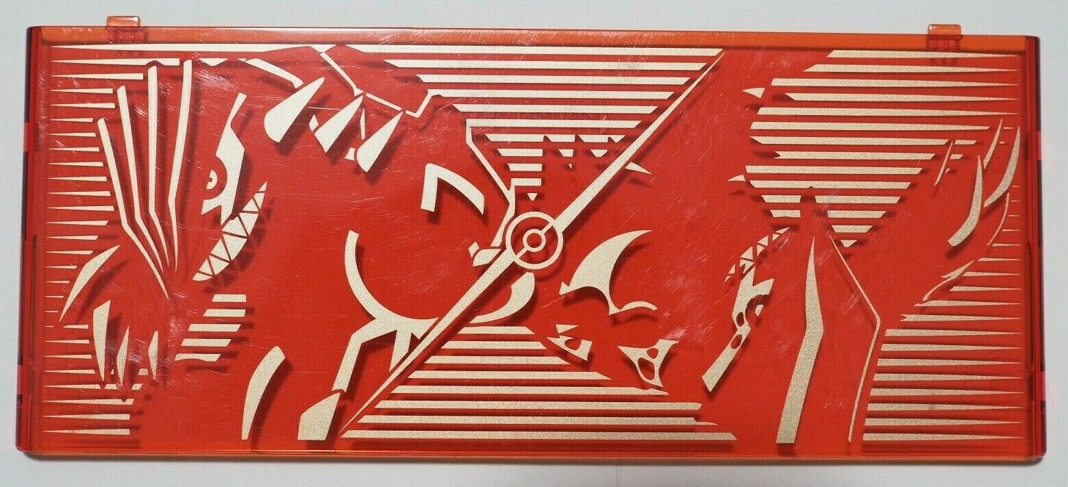 New Nintendo 3DS Kisekae Cover Plates No.040 Pokemon ORAS Groudon Kyogre, READ - Fresh Stock Dated December 2025