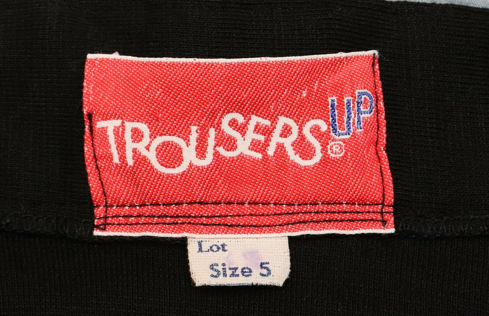 Vintage 1970s Trousers Up Black Long Button Front Maxi Skirt - Fresh Stock Dated February 2026