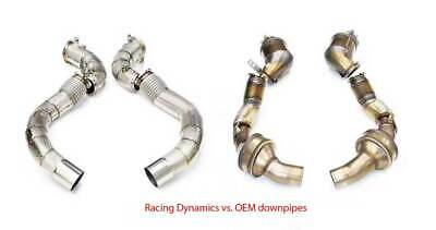 Catless downpipes for BMW F90 M5 2017 on - Fresh Stock Dated February 2026